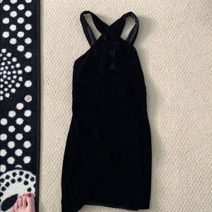 Cutout Halter Neck Dress